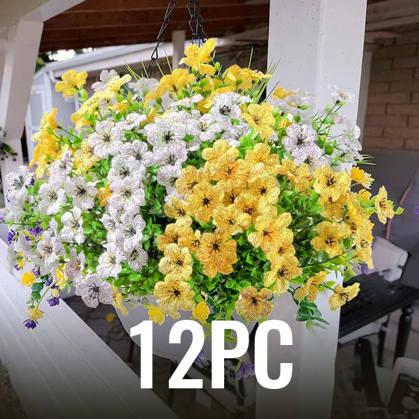 ๐ฅLast Day Only $6.99 ๐UV Resistant Colorful Faux Flower for Outdoors