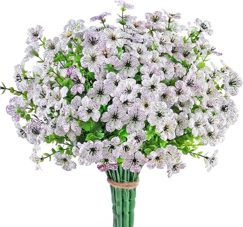 ๐ฅLast Day Only $6.99 ๐UV Resistant Colorful Faux Flower for Outdoors