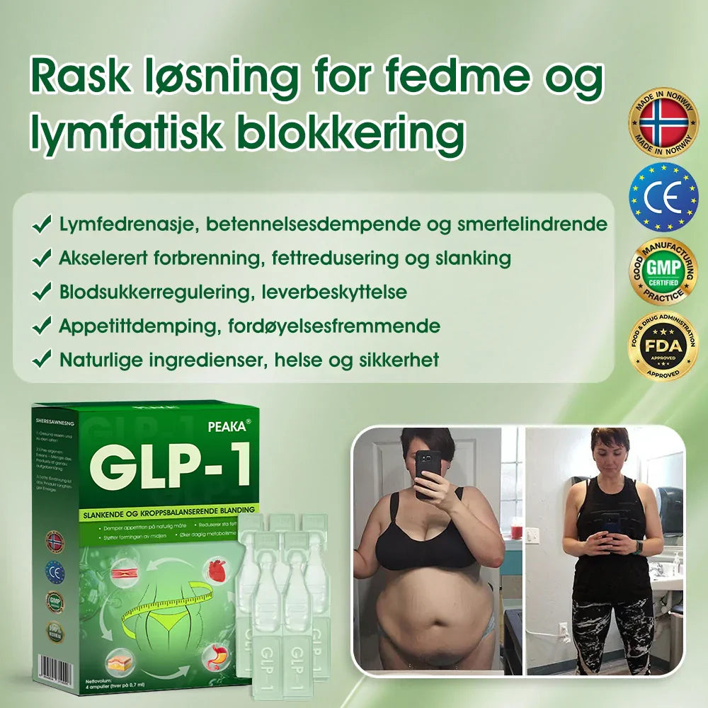 | Offisiell Butikk | 𝐏𝐄𝐀𝐊𝐀® 𝐆𝐋𝐏-𝟏 𝐕𝐞𝐤𝐭𝐭𝐚𝐩 𝐎𝐫𝐚𝐥 𝐋ø𝐬𝐧𝐢𝐧𝐠 – 👨⚕️ Fedme, Hjerte- og karsykdommer, Diabetes, Søvnapné, Leddproblemer og Mer🌺