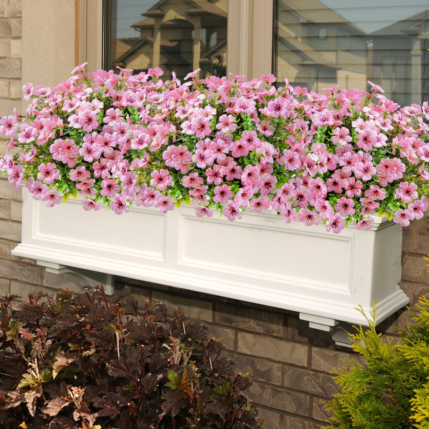 ๐ฅLast Day Only $6.99 ๐UV Resistant Colorful Faux Flower for Outdoors