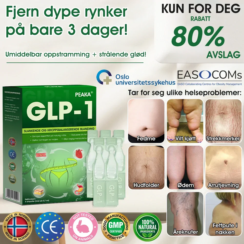 | Offisiell Butikk | 𝐏𝐄𝐀𝐊𝐀® 𝐆𝐋𝐏-𝟏 𝐕𝐞𝐤𝐭𝐭𝐚𝐩 𝐎𝐫𝐚𝐥 𝐋ø𝐬𝐧𝐢𝐧𝐠 – 👨⚕️ Fedme, Hjerte- og karsykdommer, Diabetes, Søvnapné, Leddproblemer og Mer🌺
