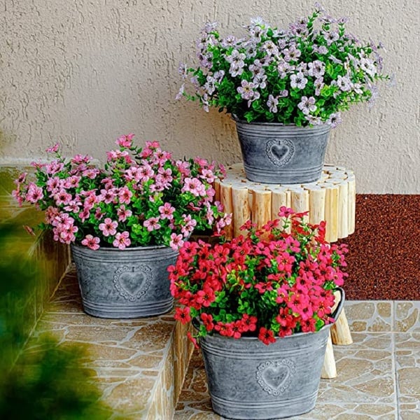 ๐ฅLast Day Only $6.99 ๐UV Resistant Colorful Faux Flower for Outdoors
