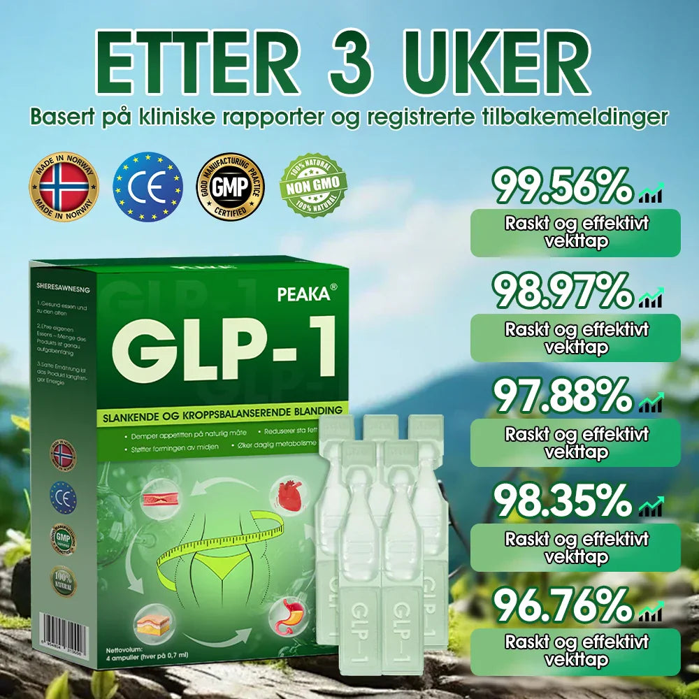 | Offisiell Butikk | 𝐏𝐄𝐀𝐊𝐀® 𝐆𝐋𝐏-𝟏 𝐕𝐞𝐤𝐭𝐭𝐚𝐩 𝐎𝐫𝐚𝐥 𝐋ø𝐬𝐧𝐢𝐧𝐠 – 👨⚕️ Fedme, Hjerte- og karsykdommer, Diabetes, Søvnapné, Leddproblemer og Mer🌺