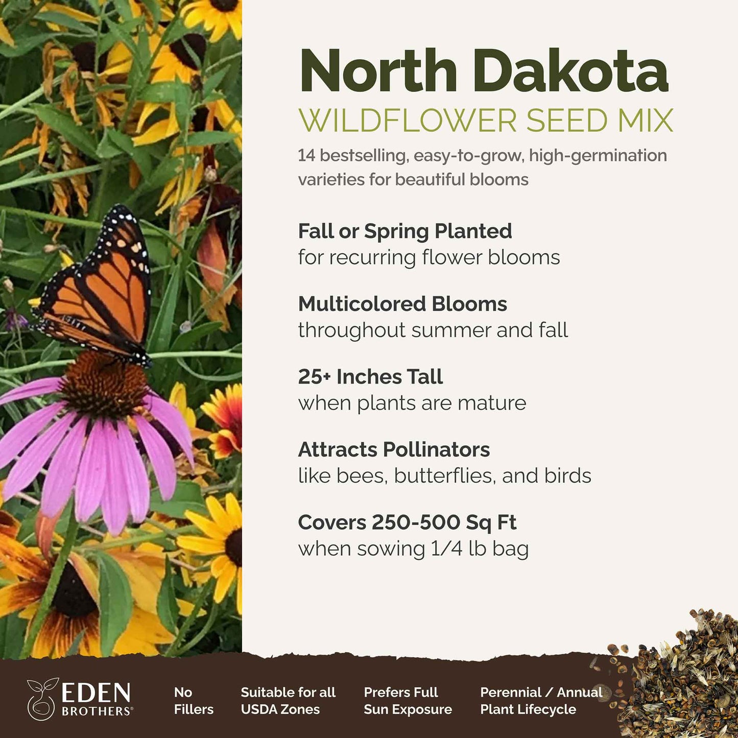 North Dakota Wildflower Seed Mix