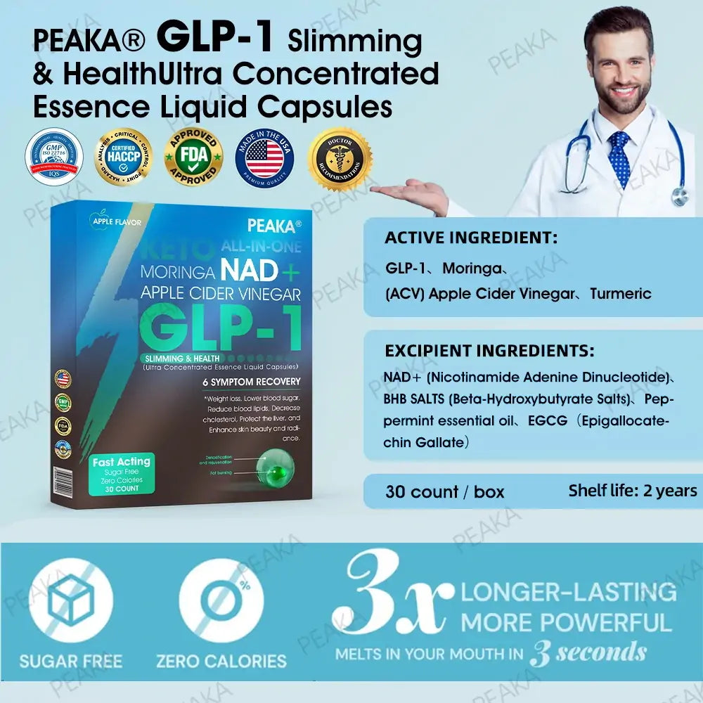 𝐎𝐟𝐟𝐢𝐜𝐢𝐚𝐥 𝐀𝐮𝐭𝐡𝐨𝐫𝐢𝐳𝐞𝐝 𝐒𝐭𝐨𝐫𝐞 - 𝐏𝐄𝐀𝐊𝐀® 𝐆𝐋𝐏-𝟏 𝐒𝐥𝐢𝐦𝐦𝐢𝐧𝐠 & 𝐇𝐞𝐚𝐥𝐭𝐡 𝐔𝐥𝐭𝐫𝐚 𝐂𝐨𝐧𝐜𝐞𝐧𝐭𝐫𝐚𝐭𝐞𝐝 𝐄𝐬𝐬𝐞𝐧𝐜𝐞 𝐋𝐢𝐪𝐮𝐢𝐝 𝐏𝐞𝐚𝐫𝐥𝐬 - 𝐍𝐀𝐃+ 𝐌𝐨𝐫𝐢𝐧𝐠𝐚 & 𝐀𝐂𝐕 & 𝐊𝐞𝐭𝐨 𝐁𝐇𝐁 (✅𝐬𝐩𝐞𝐞𝐝𝐲, 𝐥𝐨𝐧𝐠-𝐥𝐚𝐬𝐭𝐢𝐧𝐠, 𝐚𝐝𝐝𝐫𝐞𝐬𝐬𝐢𝐧𝐠 𝐝𝐢𝐚𝐛𝐞𝐭𝐞𝐬, 𝐨𝐛𝐞𝐬𝐢𝐭𝐲, 𝐚𝐧𝐝 𝐜𝐚𝐫𝐝𝐢𝐨𝐯𝐚𝐬𝐜𝐮𝐥𝐚𝐫 𝐝𝐢𝐬𝐞𝐚𝐬𝐞𝐬) - ⚡𝐃𝐞𝐯𝐞𝐥𝐨𝐩𝐞𝐝 𝐛𝐲 𝐭𝐡𝐞 𝐎𝐛𝐞𝐬𝐢𝐭𝐲 𝐒𝐨𝐜𝐢𝐞𝐭𝐲🌿💖