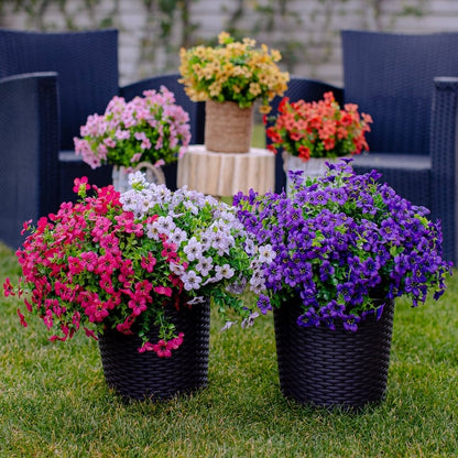 🔥Last Day Only $6.99 💐UV Resistant Colorful Faux Flower for Outdoors