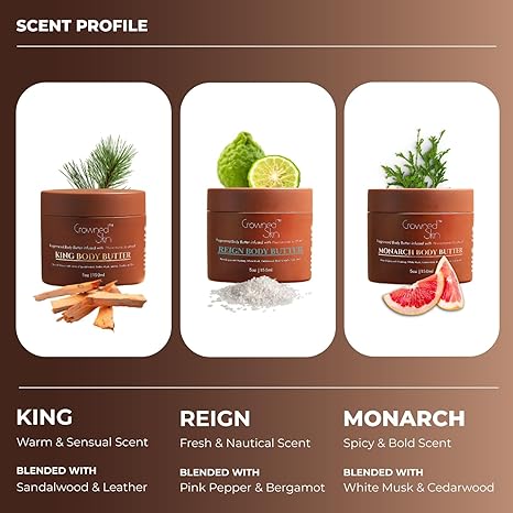 🔥Last day discount 70% OFF⏳King, Reign & Monarch – Luxurious Body Butters for Deep Moisture & Radiance