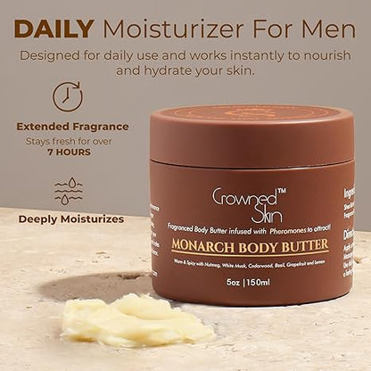 🔥Last day discount 70% OFF⏳King, Reign & Monarch – Luxurious Body Butters for Deep Moisture & Radiance