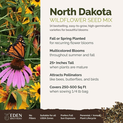 North Dakota Wildflower Seed Mix